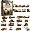 2026 Christmas Countdown Calenda, 24 Rescue Vehicle Christmas Car Ornament,Holiday Gift for Christmas