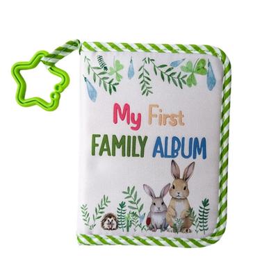 Měkká fotokniha pro miminka Moje první rodinné album Moje první kniha fotografií Album vzpomínek miminka Pojme fotografie 4×6