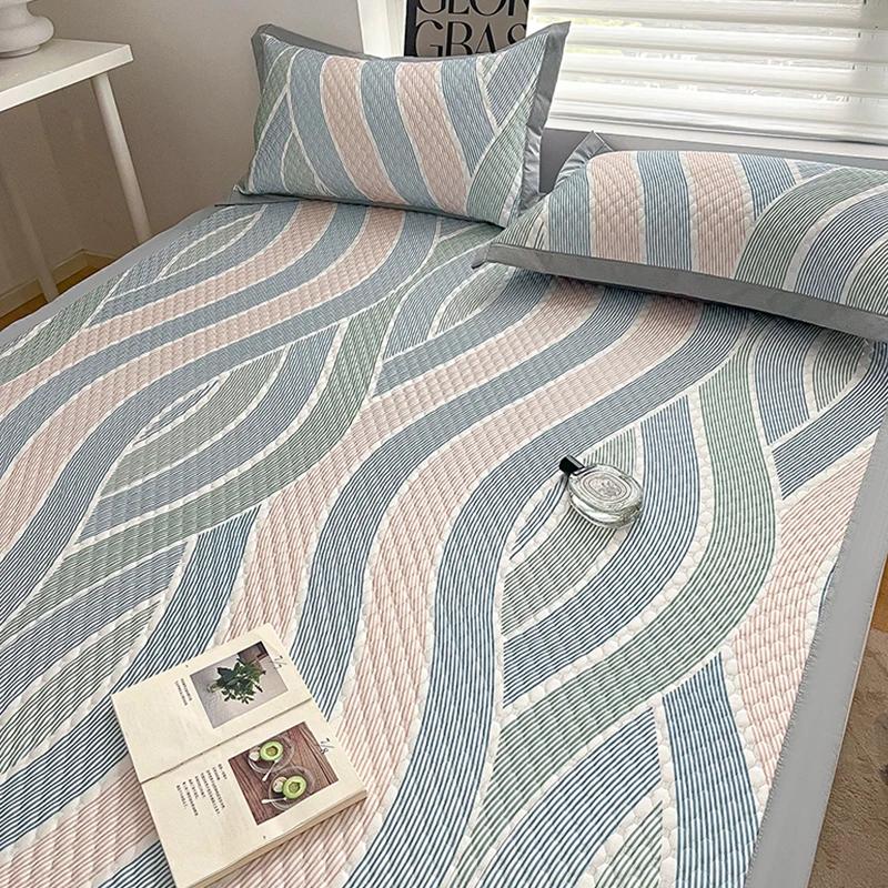 New Ice Beanie Washable Ice Silk Summer Printed Single Soft Summer Sleeping Mat