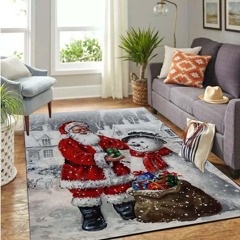 Weihnachts-Teppich im Freien, Dekorationen für Zuhause, Fußmatte, rutschfester Badezimmerteppich, absorbieren Wasser, Küchenmatte/Teppich