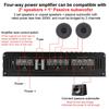 5800W 4 Channel Class A/B Subwoofer Stereo Surround Car Amplifiers Stereo Audio Power Amplifier