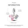 Original Charms Copper Colorful Game Console Party Pendants Fit Charms Plata Bracelets For Women Jewelry Making Gifts