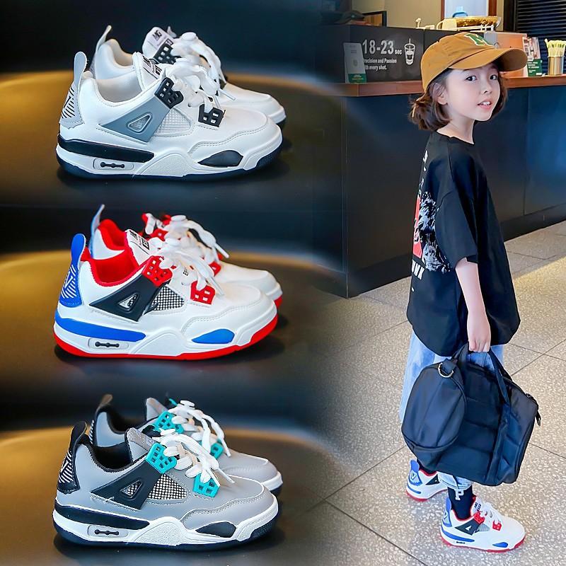 Girls' Sports Shoes 2025 Autumn New Children's Breathable Soft-soled Casual Shoes Medium and Older Children's Running Shoes Boys' Board Shoes