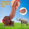 Baby Elephant Nos Heteromorficzny Penis Produkty dla dorosłych Kobieta Anal Urządzenie do masturbacji Miękki korek analny Super symulacja Makijaż Penis