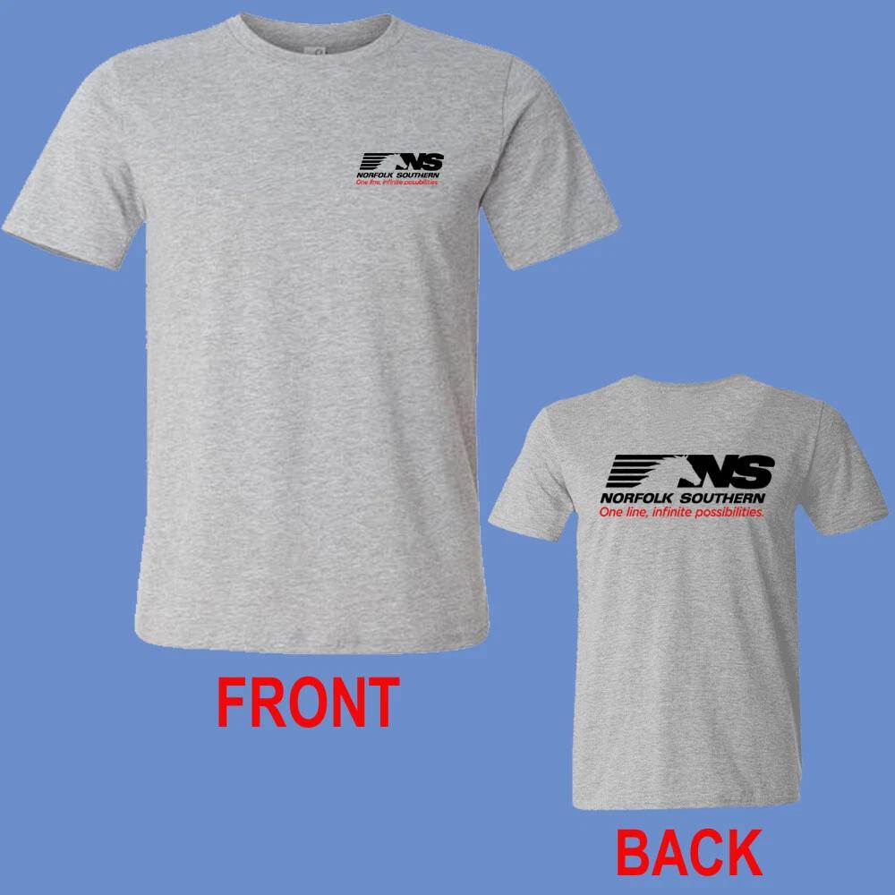 Norfolk Southern Railway Men s Grey Size S-5XL S