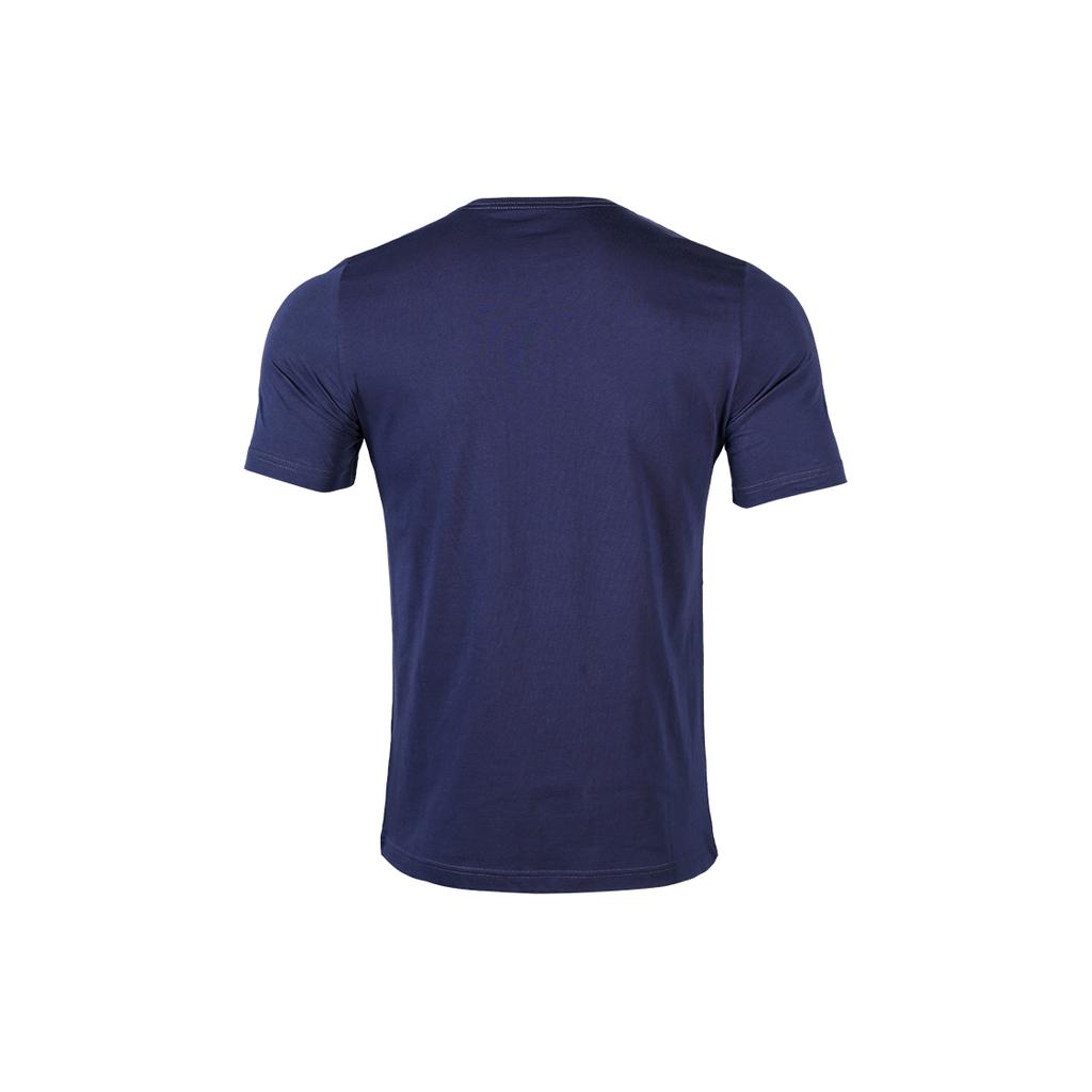 PUMA T Shirts Men's Marine Blue Crew Neck Moderate Straight Fit 773778-01