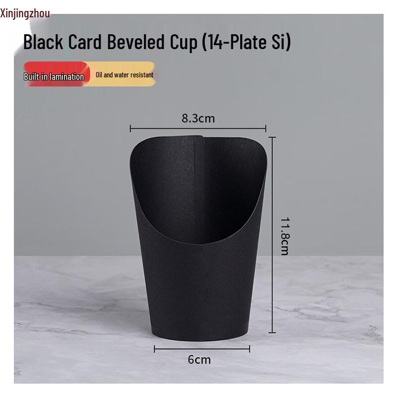 Disposable Slanted Takeaway Food Cups
