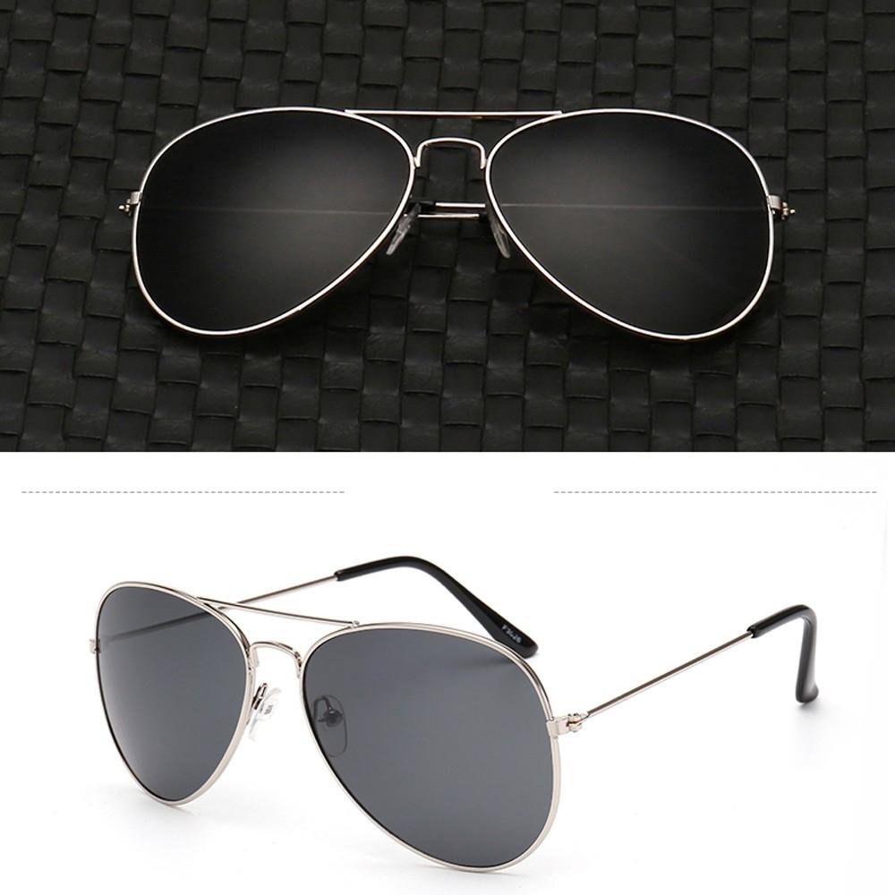 Kvinner Menn Vintage Retro briller Unisex Mote Oversize innfatning Solbriller Eyewear