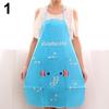 Sleeveless Apron Lengthen Strap Halter Design Cartoon Print Kitchen Apron for Restaurant