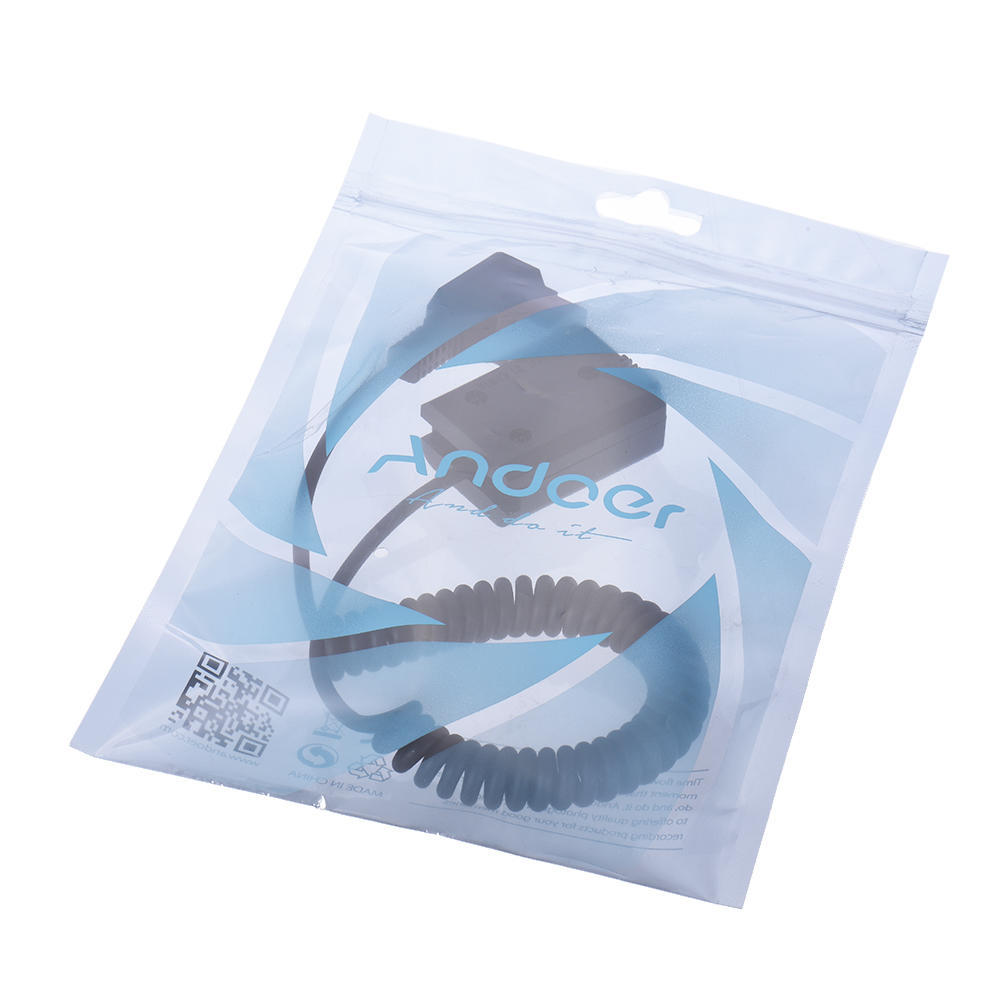 V-monterad D-Tap till batteriadapter lindad kabel för S ony DSLR-kamera