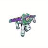 1pcs Disney Buzz Lightyear Cartoon Brooch Creative Toy Enamel Pin Clothing Backpack Jewelry Metal Badge Ornament Holiday Gift