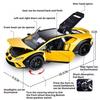1:24 Scale HURACAN STERRATO URUS Car Model Toy Metal Diecast Sound Light Shock Absorption Models Hobby Presents for Children