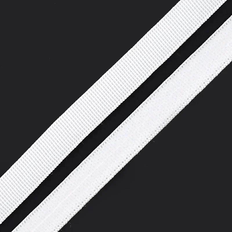 10/20M Banda Elástica de 10 mm para Sujetador Correas de Hombro Antideslizantes Bandas de Goma para Costura de Ropa Accesorios de Cinta Cinturón Elástico para Ropa Interior