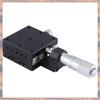 2025 Trend X Axis 40X40mm Knob Micrometer Sliding Stage Guide Rail Type Platform Manual Displacement Sliding Table Easy Install