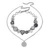 Layered Collage Necklace for Women