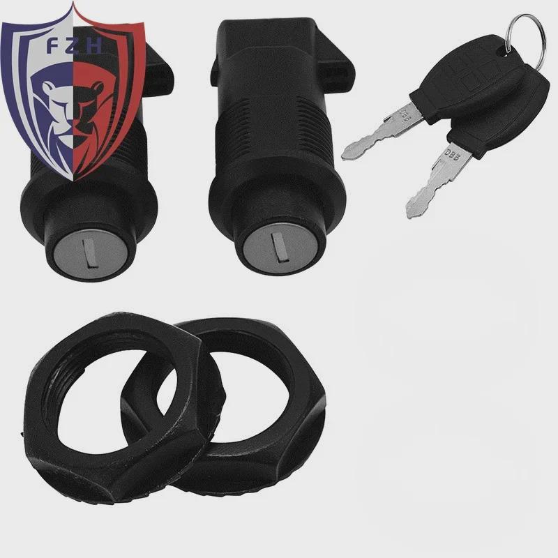 

Универсальный комплект замков для бокового ящика мотоцикла для Harley Cruise Prince чёрный