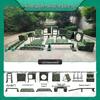 Children's Outdoor Camouflage Obstacle Course & Sensory Training Equipment