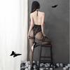 Sexy Lingerie Sexy Open Women's One-piece Stockings Mesh Clothes Transparent Uniform Temptation One-piece Mesh Socks