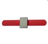 1Pc Magnet Pat Ring Wrist Soft Strap Studio Hair Disc Hair Pickup Hairpin Clip Hair Tool