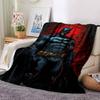1pc Batman <noinput> Gotham Flannel Blanket Soft Warm Throw for Home, Office, Travel, All-Season Cozy Bedding GiftL1046