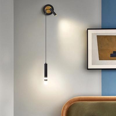 Luminária de parede LED nórdica 5W 3W, arandelas, lustres e holofotes, iluminação para decoração de casa, sala de estar, quarto, quartos de hotel