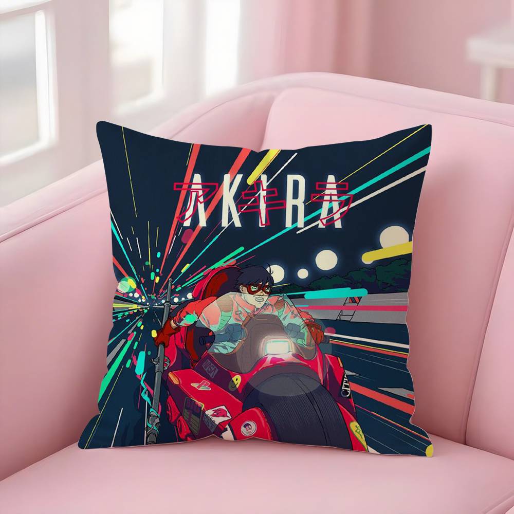 Anime Manga A-Akira Pillow Case Sofa Short Plush Double-sided HD Printing Room Home Office Gift Cushion Cover