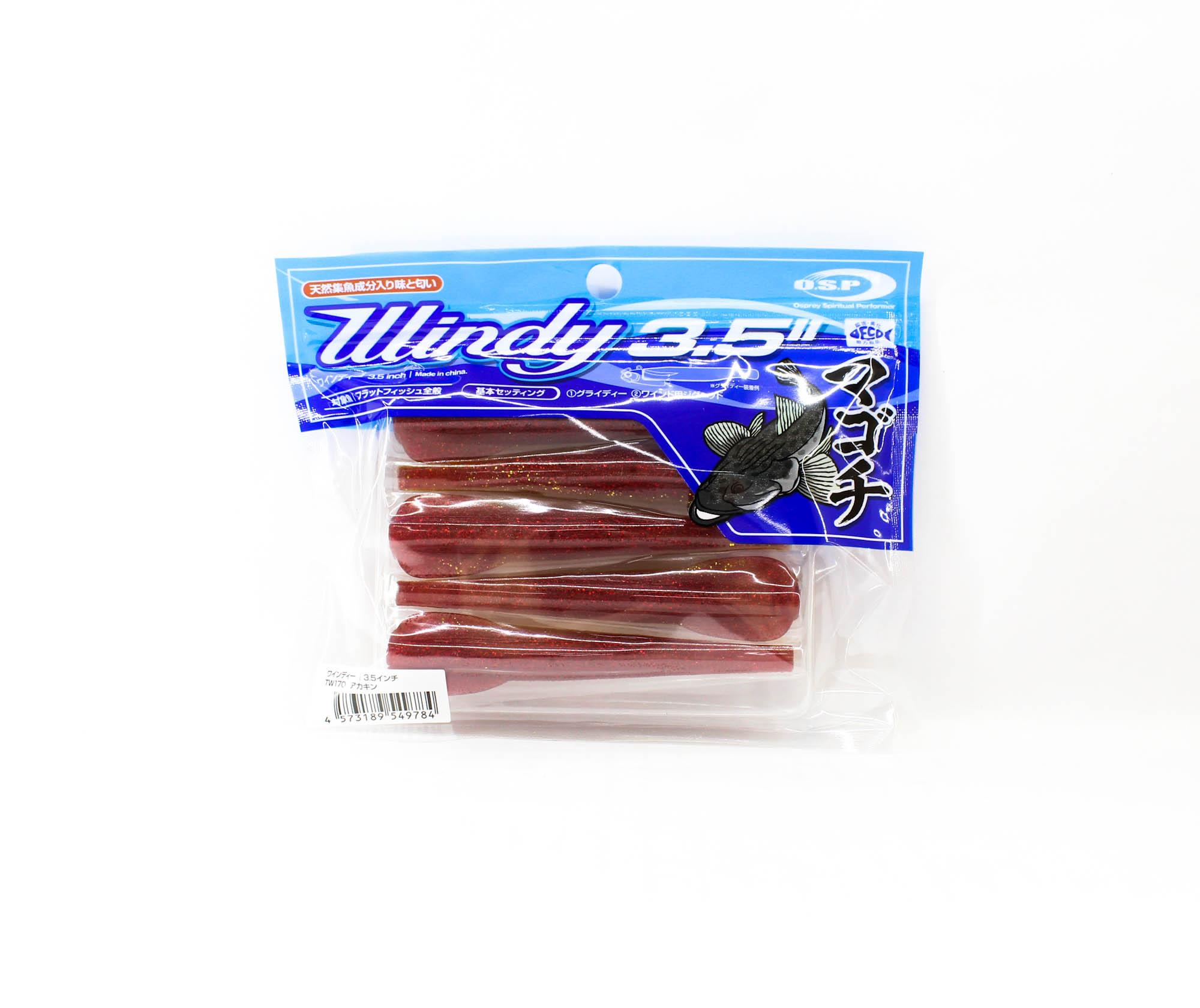 

OSP Soft Lure Windy 3.5 Inches TW-170 (9784)