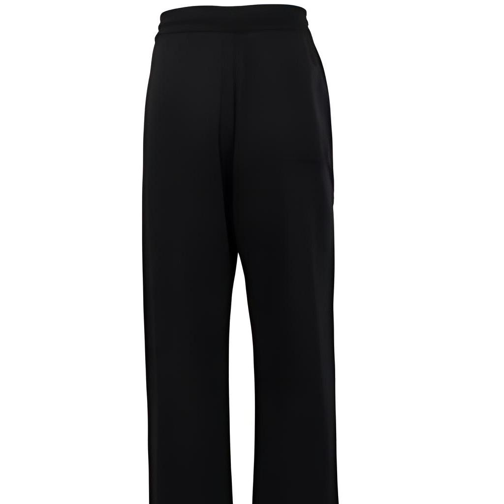 Y-3 Letter Logo Lace-Up Casual Pants Men pants Black IV5574