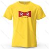 Red Ribbon Army Printed Unisexs TShirt 100 Cotton Oversized Anime Graphic Tees for Unisex Tops Tees Casual Streetwear