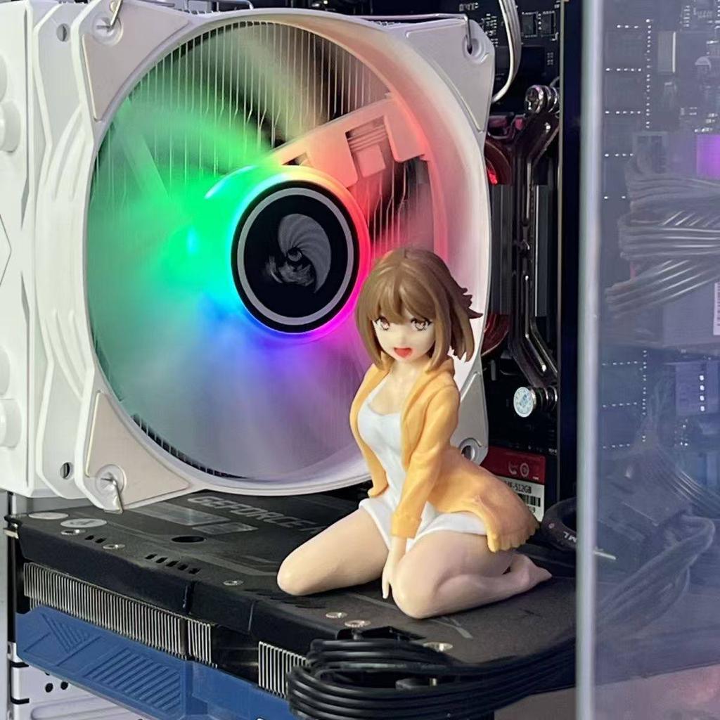8Cm Reisalin Stout Klaudia Sit Anime Figure Garage Kit Desktop Ornament Chassis Decor Collect Model Doll Toy Otaku Surprise Gift