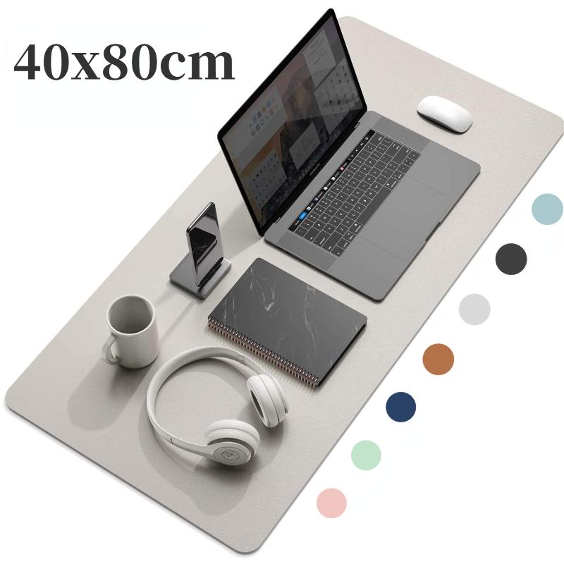 Große Größe Büro Schreibtisch Schutz Matte PU Leder Wasserdichte Maus Pad Desktop Tastatur Schreibtisch Pad Gaming Mousepad PC Zubehör