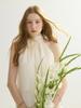 Sinseuden Rosette Halterneck Blouse