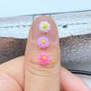 100Pcs New Resin Cute Mixed Mini Flower Manicure Flat Back Scrapbooking Hair Bow Center Embellishments DIY Accessories