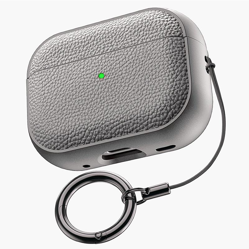 'New Product Capa For Airpods Pro 3 Case Soft Tpu Leather Design Protective Cover For Airpods Pro 3 Cases With Lanyard