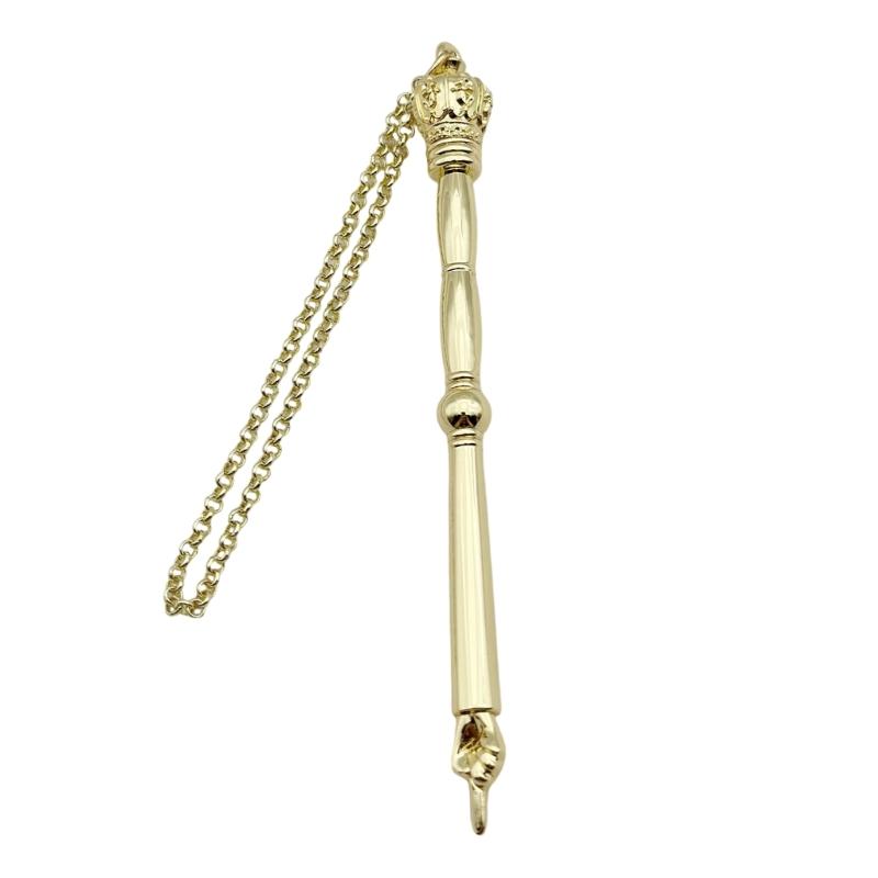 Torah Pointer Yad Torah Scroll Reading Hand Assistant Hand Pointer and Connected Chain Bible Pointer Jewish Gift Unisex