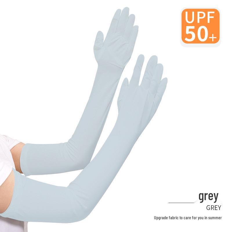 Ice Silk Sun Protection Sleeves for Men & Women - Outdoor Sports & Cycling Arm Protectors