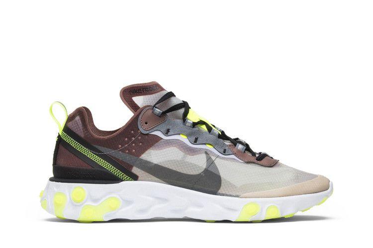 Men's Sneakers Nike React Element 87 Desert Sand Desert Sand/Cool Grey-Smokey Mauve