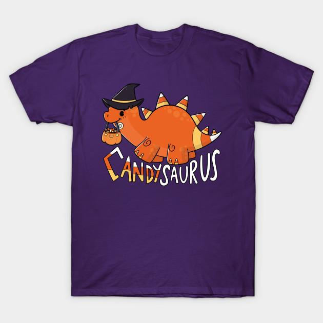 Men Black Print T-shirt Candysaurus No-Cut Transfer Paper Print Cotton Tshirt 2XL