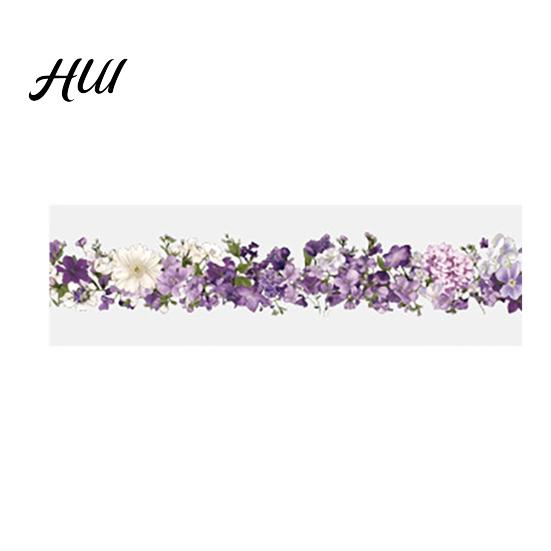 Scratch-resistant Tape Floral Washi Tape, Vintage Flower Pattern PET Decorative Healing Color for Junk Journal Supplies, Scrapbooking, DIY Crafts,