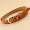 The New Candy-colored Slim Waist Belt Accessory Is Perfect for Commuting and Creates A Gentle and Elegant Outfit.