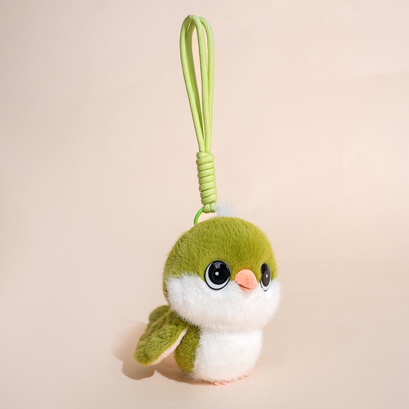 Adorable Sparrow Plush Charm Doll Ornament