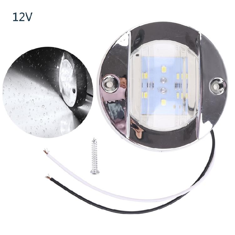 Rundes LED-Licht mit 75 mm Durchmesser für Marineyachten 12/24V Kabinen-Deckleuchten