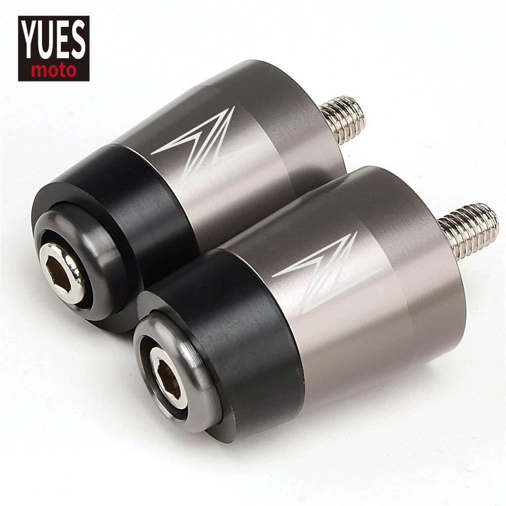 

Аксессуары для мотоциклов, ручка на конце ручки, крышка для KAWASAKI Z400 Z750 Z800 Z900 Z900RS Z1000 Z1000SX ZX6R серый