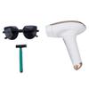 Laser hair removal device with ice mode and smart sensor