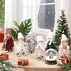 Creative Wooden Fiber Skiing Doll Christmas Ornament