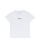 Kikimimi Crop Kitty Center Logo T-Shirt (White)