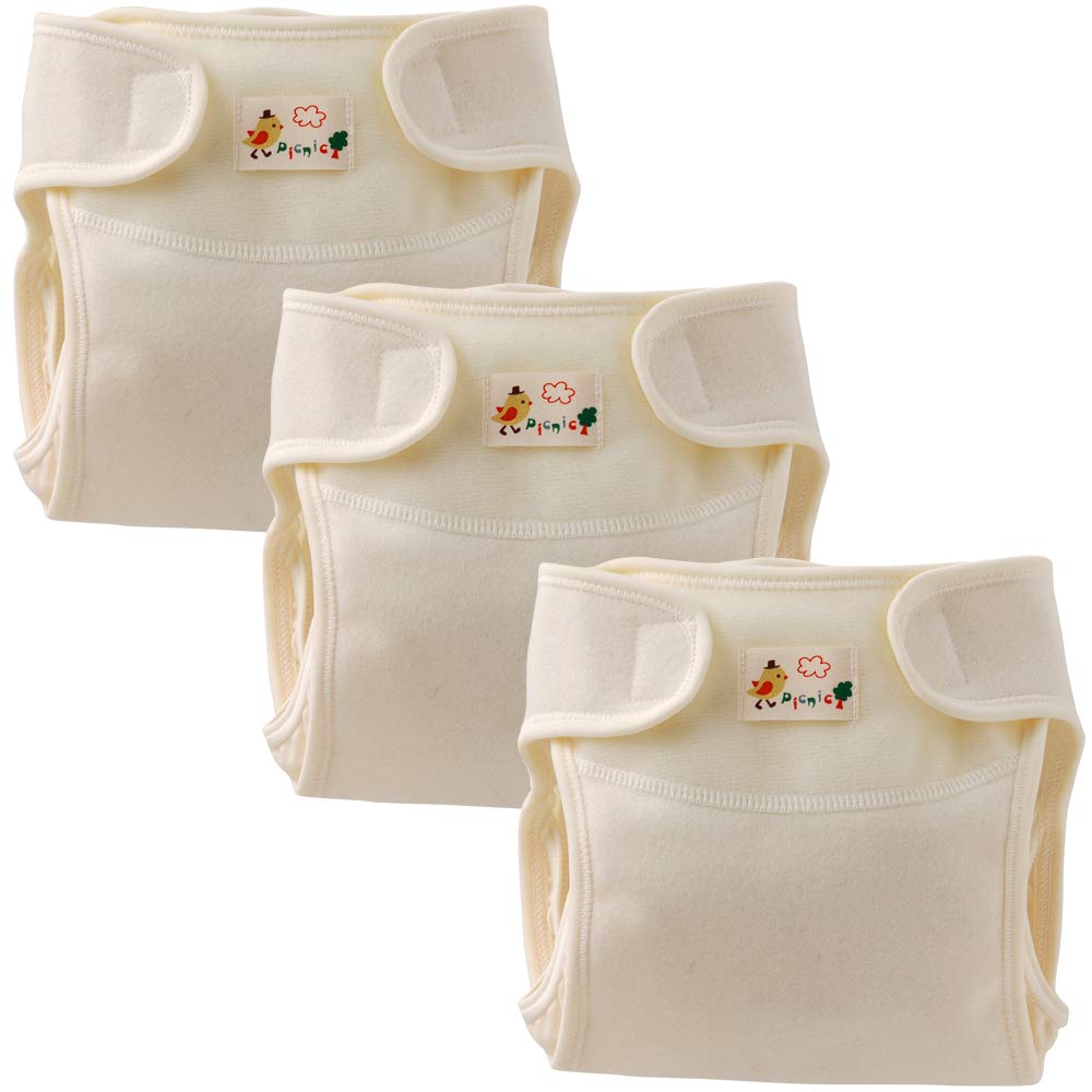 

Подгузник для внешнего комплекта [Chuckle Baby] для младенцев, пояс, шерсть, 3, 75 см, T2289-75-10 слоновая кость