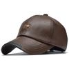 Cappellini da Baseball con Etichetta a Lettere in Ecopelle, Cappelli Casual Regolabili da Esterno per Primavera e Autunno, Cappello Parasole