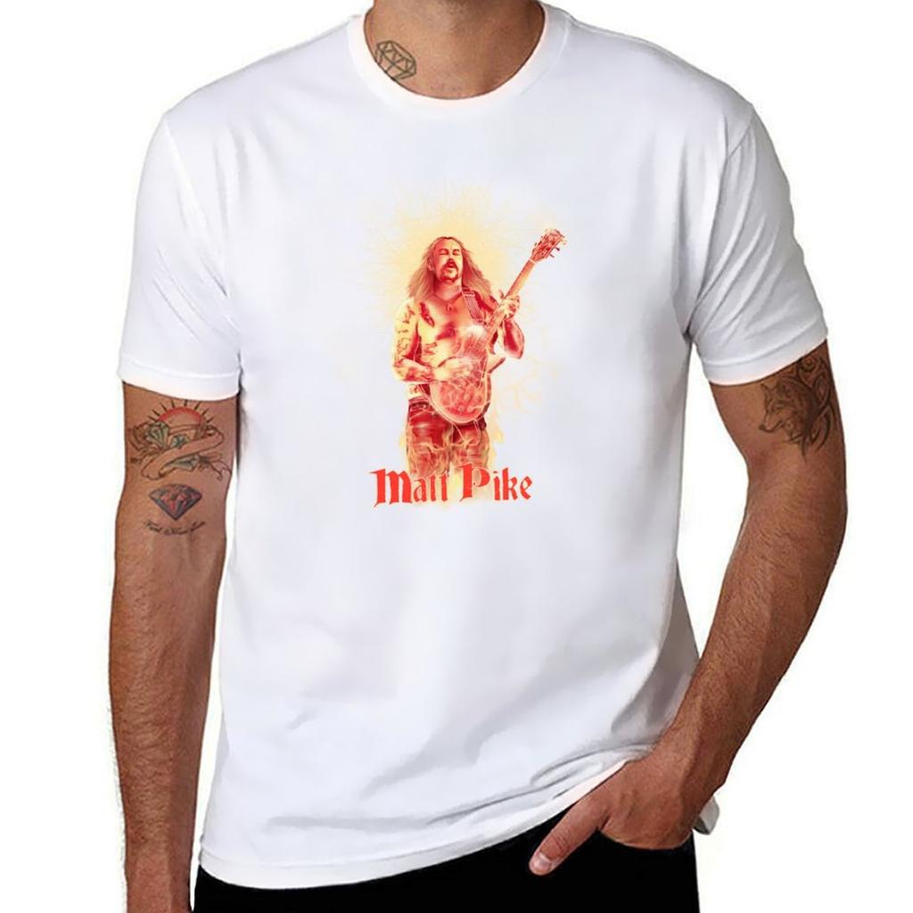 Matt Pike (High on Fire) TShirt Basic Solid Color Casual Tee Shirt