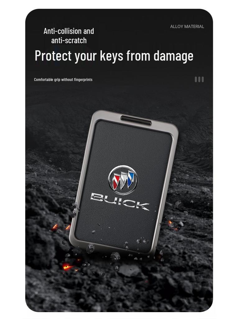 Buick E5 LaCrosse Key Case E423 - Men's Metal NFC Card Holder 